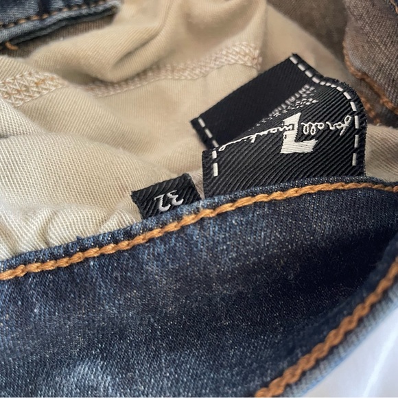 Men’s size 32 7 for all mankind jeans slimmy - Picture 5 of 7